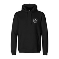 Chepstow 26 Leavers Hoodie Black with white Badge