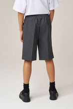 Load image into Gallery viewer, Junior Boys Grey Tailored Shorts
