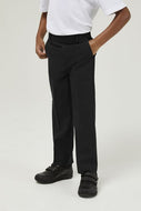 Boys Sturdy Fit Trousers Black